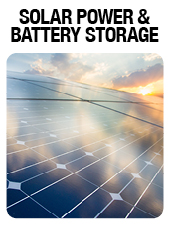 Solar Power and Battery Storage